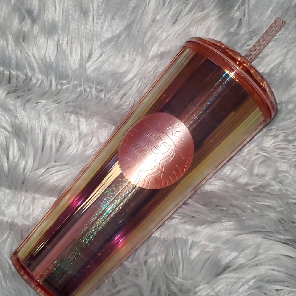 Limited Edition stabucks tumbler with straw